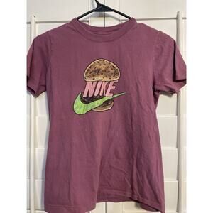 Nike Purple Hamburger Small Tshirt